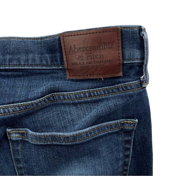 Abercrombie & Fitch Indie Streetwear Rockabilly Langdon Skinny Jeans 31 x 32 - Picture 6 of 9